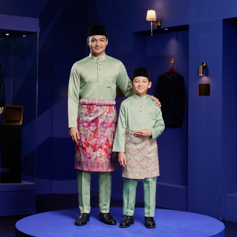 Baju Melayu Slim Fit - Pistachio