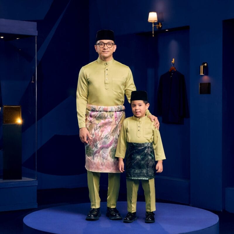 Baju Melayu Slim Fit - Matcha Green