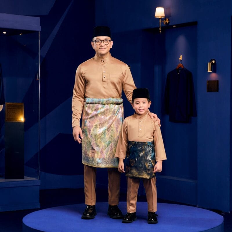 Baju Melayu Slim Fit - Mocha