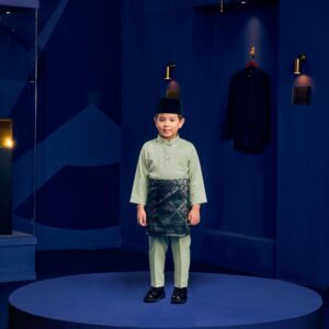 Baju Melayu Kids - Honeydew