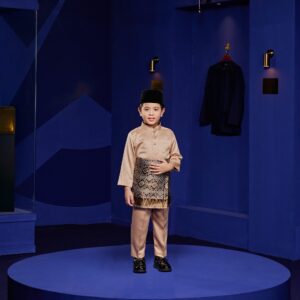 Baju Melayu Kids - Khaki