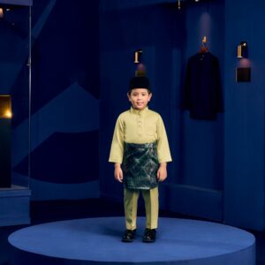 Baju Melayu Kids - Matcha Green