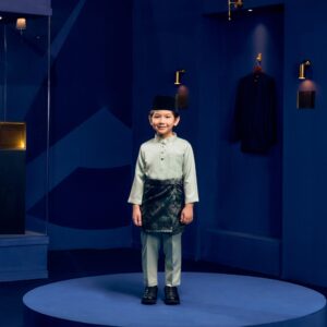 Baju Melayu Kids - Summer Green