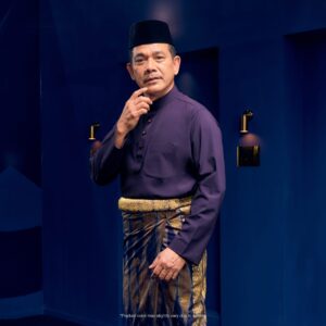 Baju Melayu Traditional Fit Plus Size - Purple Plum