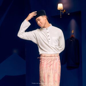 Baju Melayu Traditional Fit Plus Size - Off White