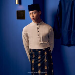 Baju Melayu Traditional Fit Plus Size - Khaki