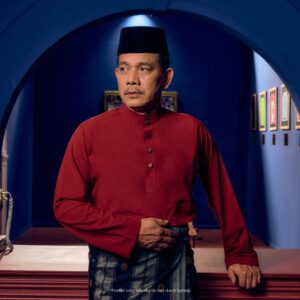 Baju Melayu Traditional Fit Plus Size - Maroon